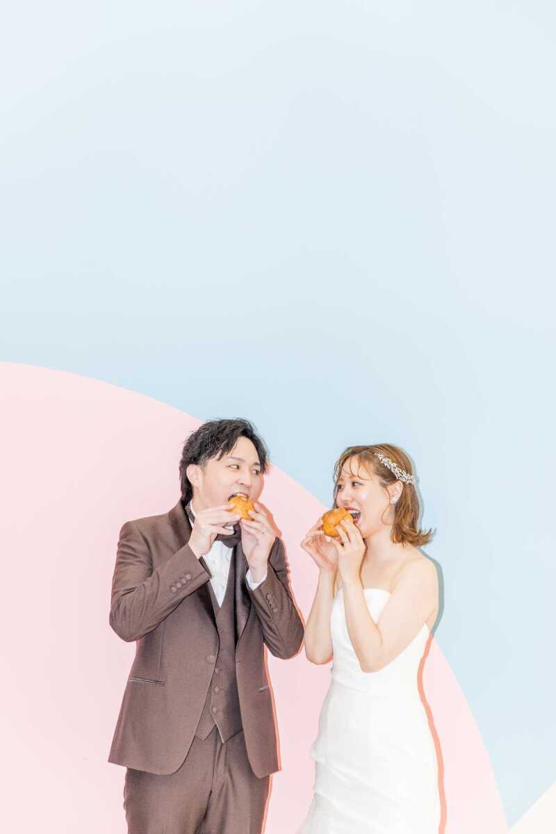 大きな口を開けて！【シュークリーム♡】