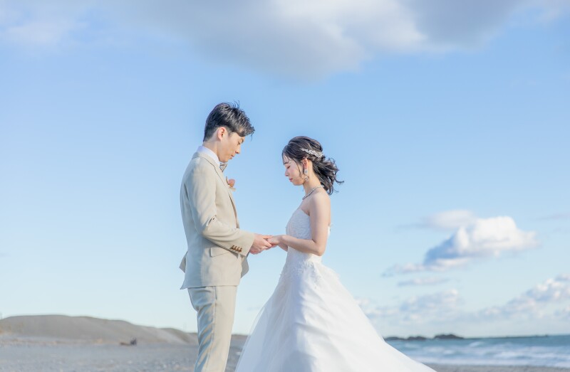 手つなぎショット