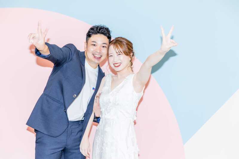 最後はとびっきりの笑顔で