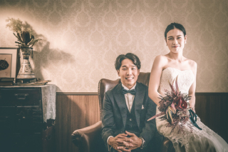 洋装で満喫スタジオ撮影♡