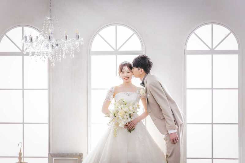 おふたりの距離、0㎝!