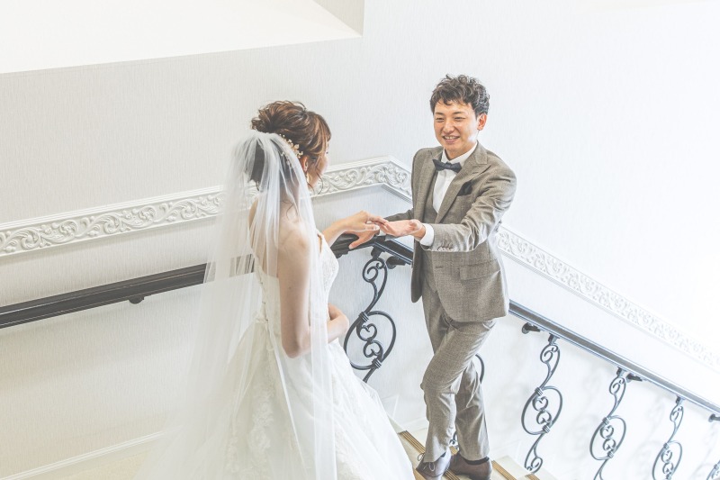 まるで王子とシンデレラ！