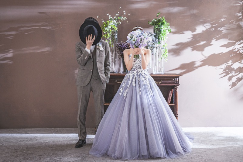 お顔隠しショット