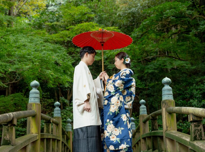 相合傘ショット♡