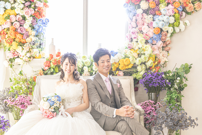 Flower Wallフラワーウォールシーン