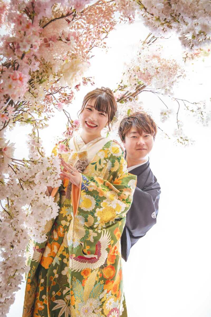 シーンチェンジ!桜からひょっこり♪