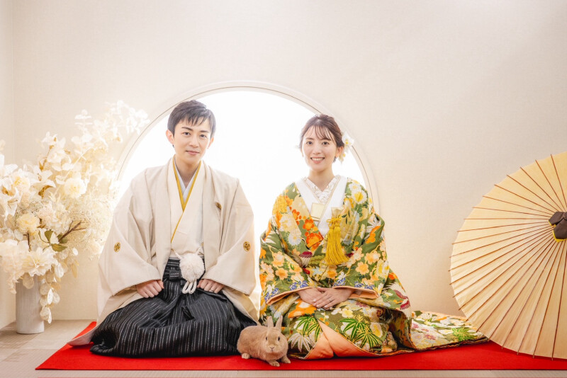 大切なペットとの撮影ができます♪