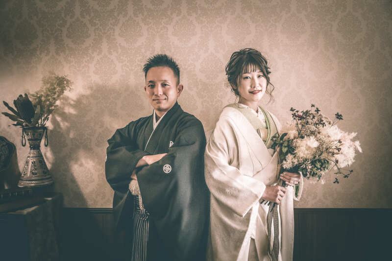 大正モダンシーンでクラシカルなイメージを