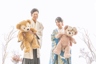 お気に入りぬいぐるみと一緒に！