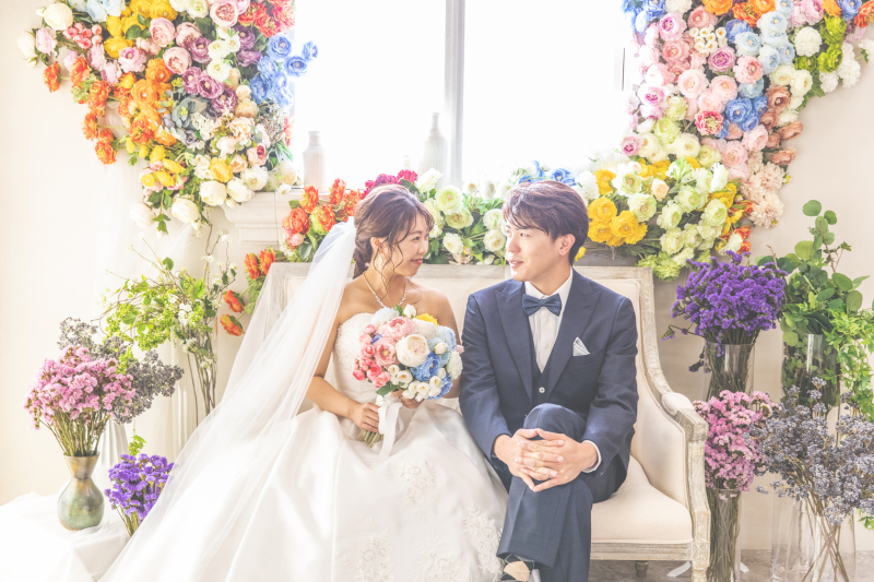 フラワーウォールシーン