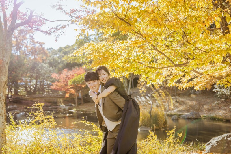 おんぶショット