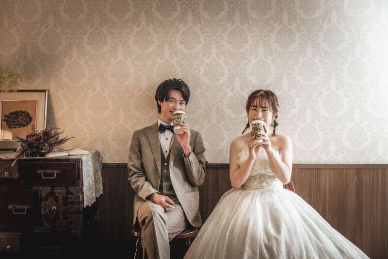 おふたりだけの洋装撮影