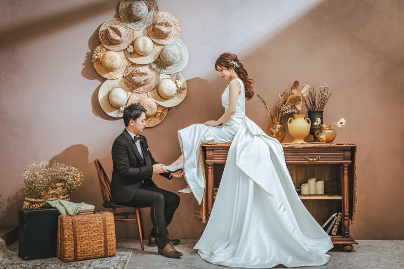 ウェディングドレス1着目