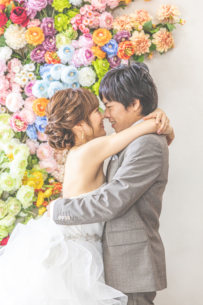 フラワーウォールシーン