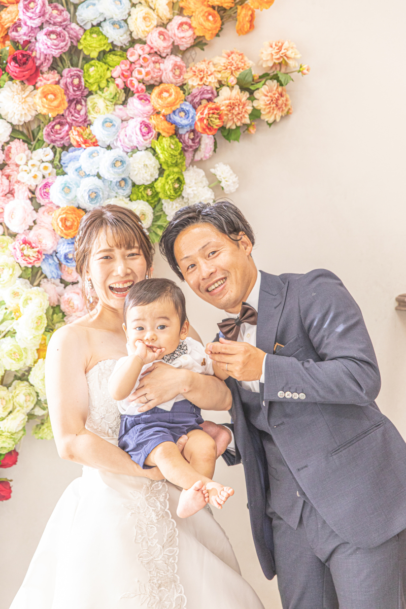 フラワーウオールシーン