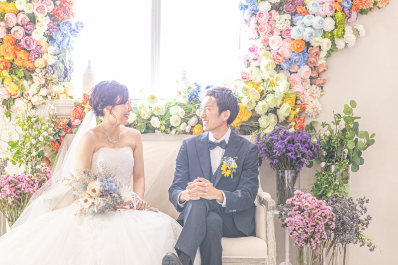 Flower Wallフラワーウォールシーン