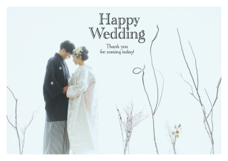 ◆ウエルカムボード(アルミパネル) B2サイズ:515×728丈夫なアルミパネル 角丸加工済