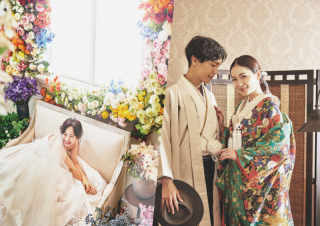 スタジオプラン/和装&洋装撮影色調補正(色調補正済)