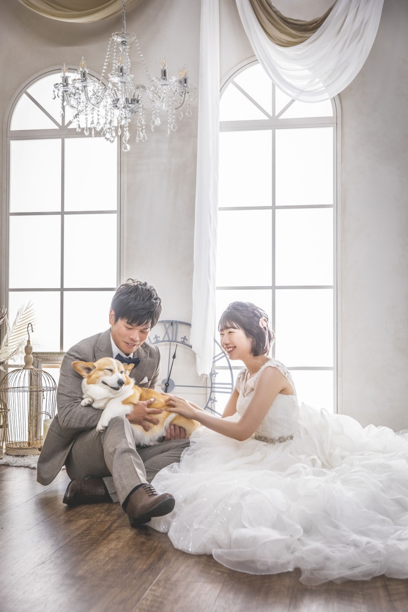 【ペットOK】愛犬・愛猫と一緒に前撮りプラン
