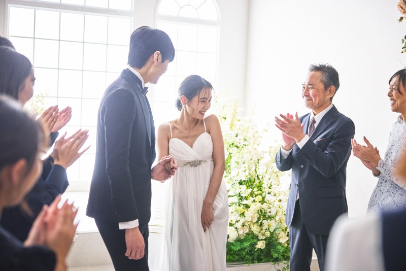 【家族フォト付】ご両親と一緒に記念撮影