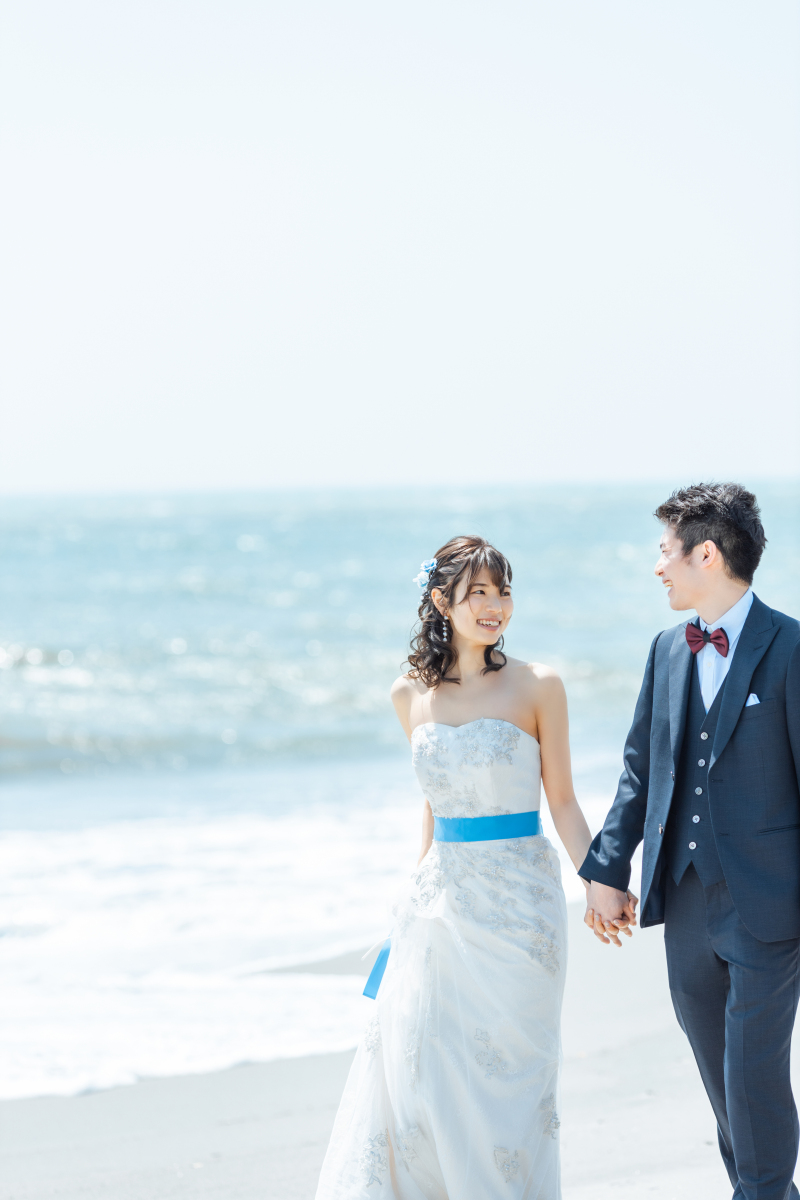 【季節限定】潮見海岸で海と撮る洋装ロケ