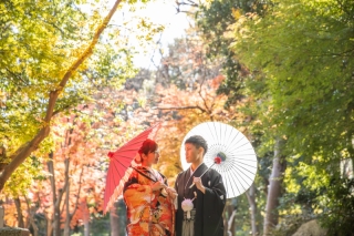 【早割！季節限定】紅葉ロケーション撮影、今なら衣裳選び放題＆全データもプレゼント♪