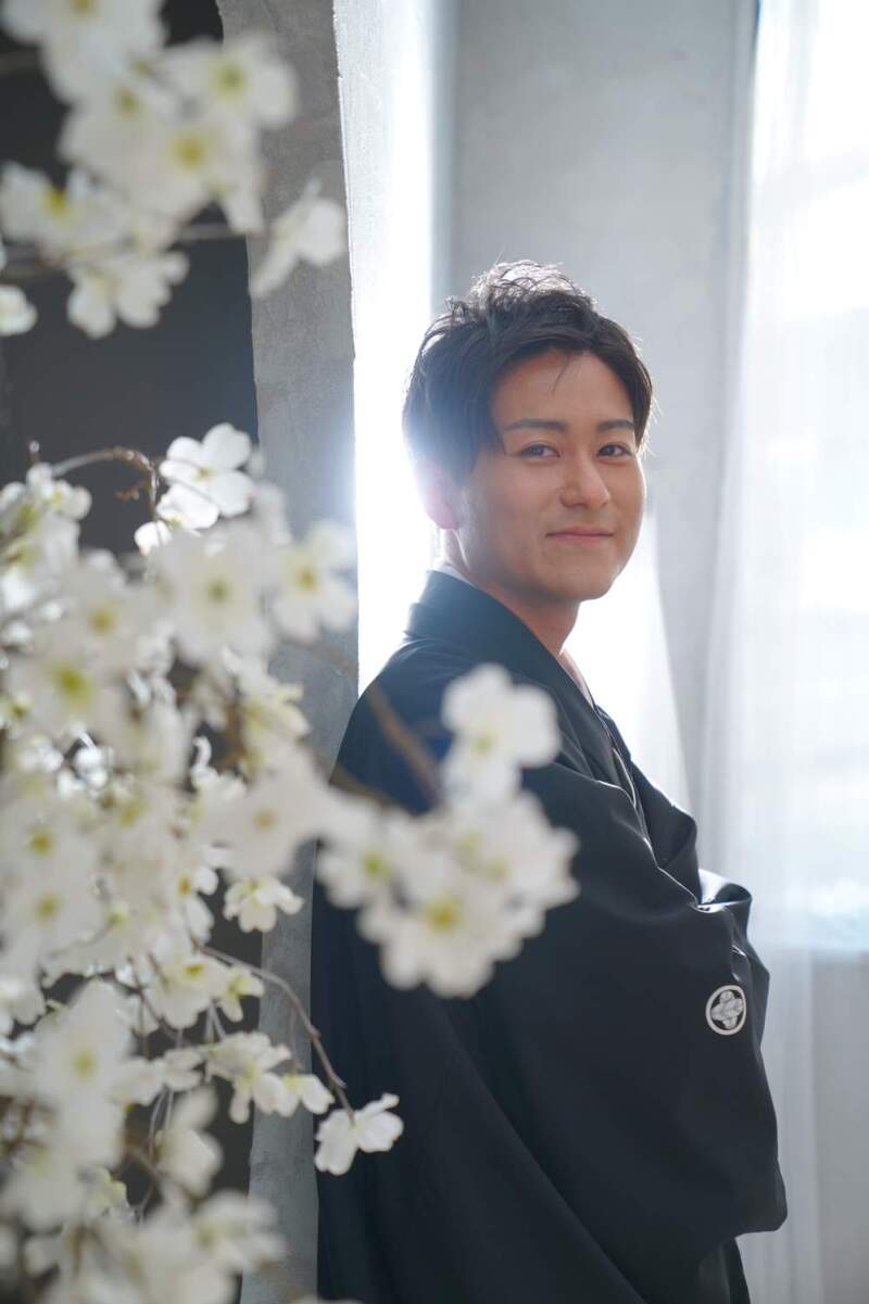 旦那様のソロショットも！