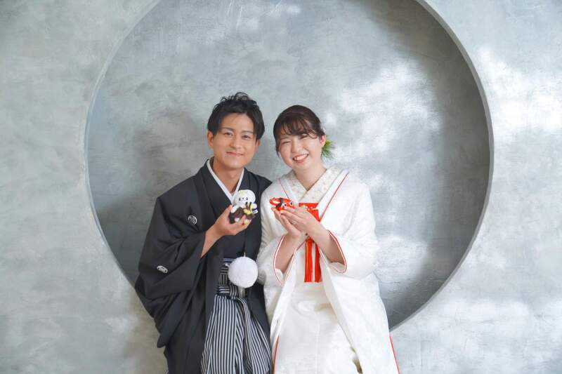 お2人の出身地のマスコット♡