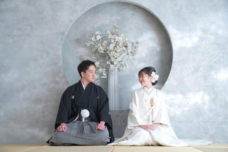 ドレス&和装 スタジオ撮影