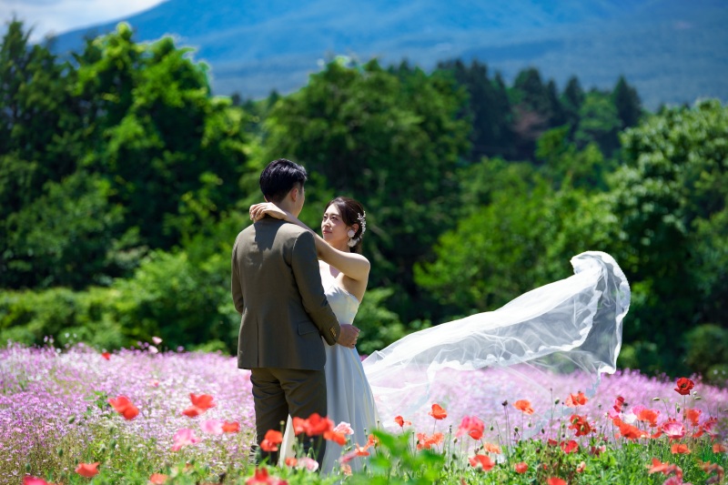 ベールを使って