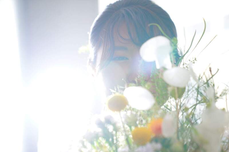 光が差したようなソロショット！