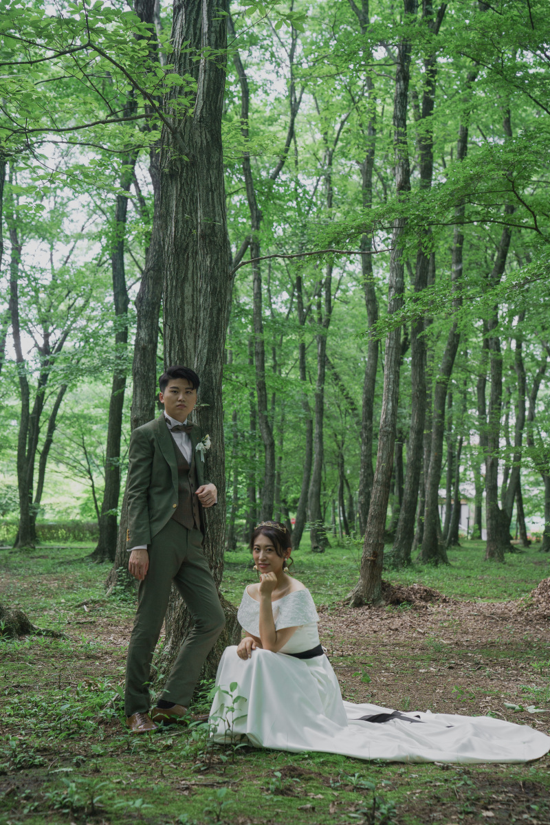 自然に溶け込んで