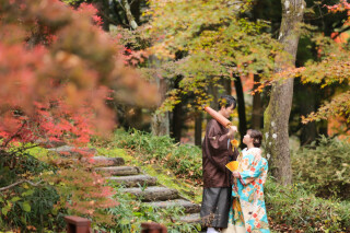 日光田母沢御用邸　紅葉location