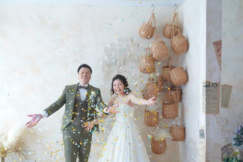 お持ち込みの小物で★