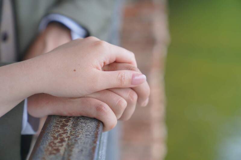 お手元ショット