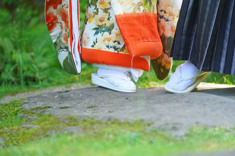 足元も素敵に。