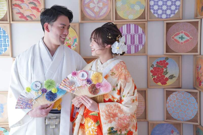 お持ち込みの扇子