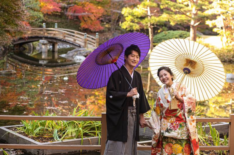 和傘もお貸出ししております！