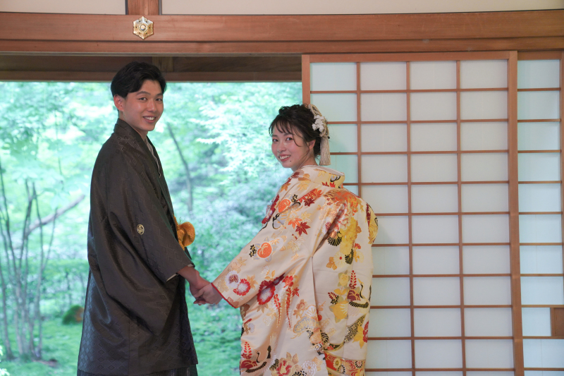 色打掛にお着替え♩