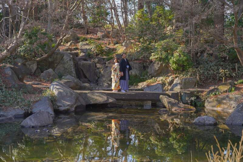 反射したお2人♡