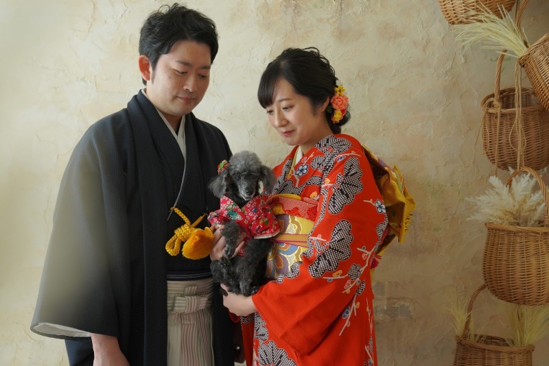 スタジオ衣装1着アルバムプラン¥98,500~