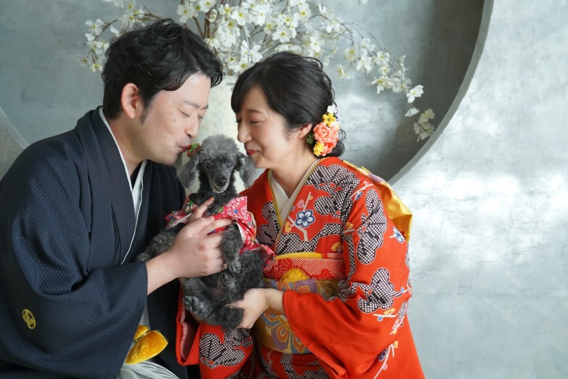 CLAIRE宇都宮今泉店_ペットと一緒に撮影できる