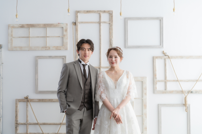 【こだわり派のあなたへ】和装&ドレススタジオ撮影◇アルバム&全カットデータ込◇衣装小物も選び放題!