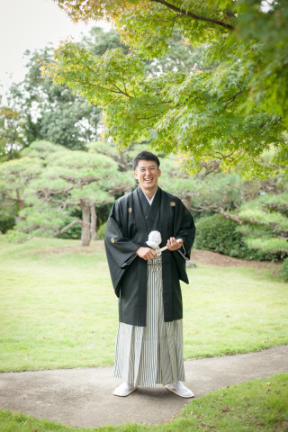 黒紋付　刺し子