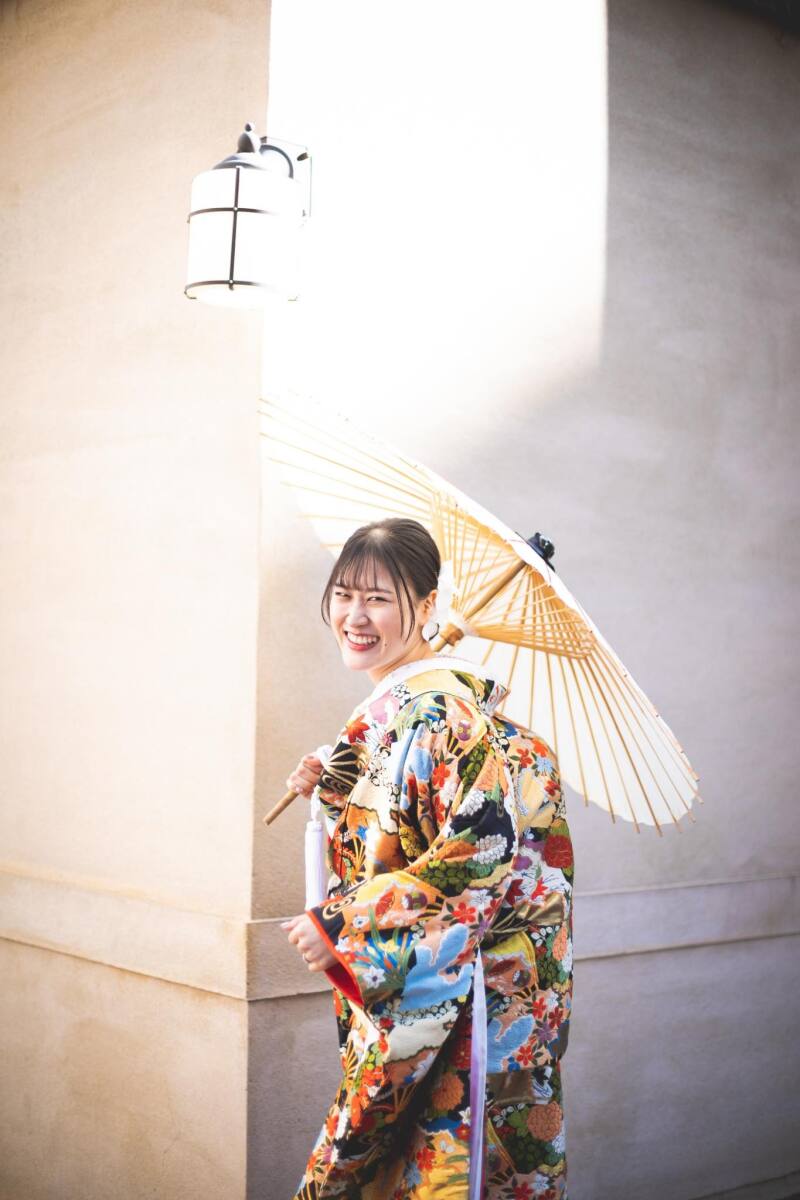 屋上のモダンテラスで