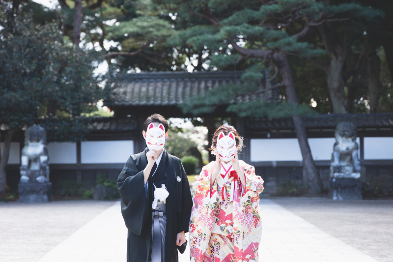 和装フォトウエディング≪白無垢・色打掛≫