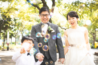 ファミリーフォトウエディング♪