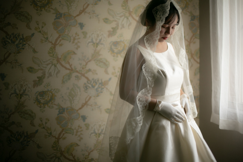 ベールもご用意しています