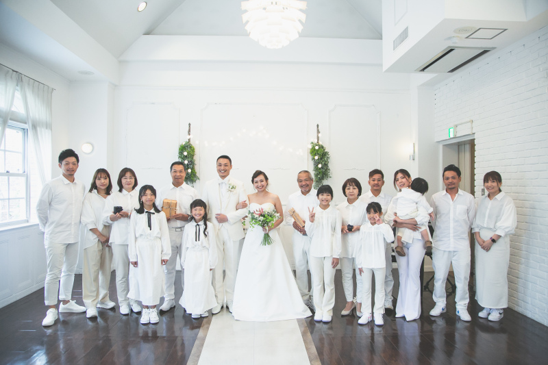 ドレスコードは≪白≫で!!