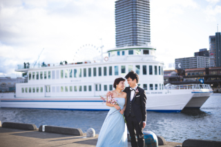 チャペル＆ハーバーランド　photowedding